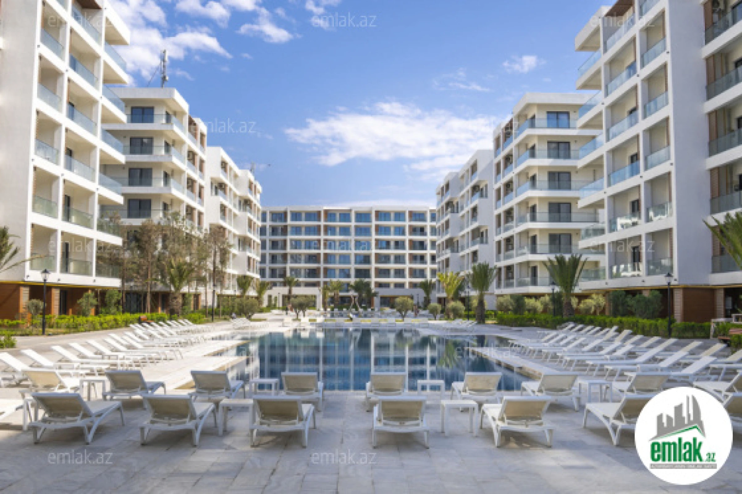 Satılır 1 otaqlı yeni tikili 57.4 m²