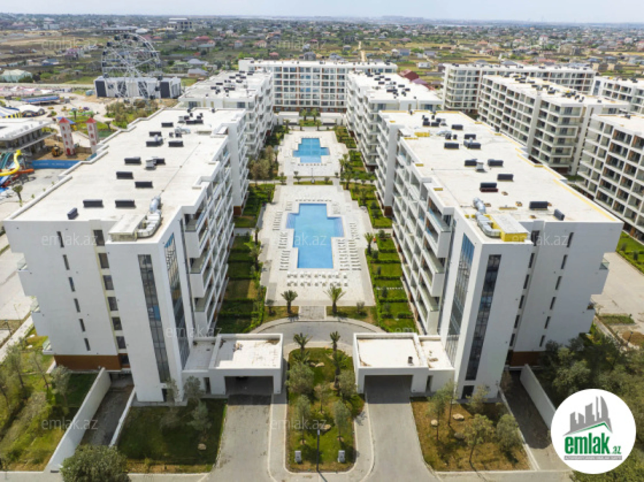 Satılır 1 otaqlı yeni tikili 57.4 m²