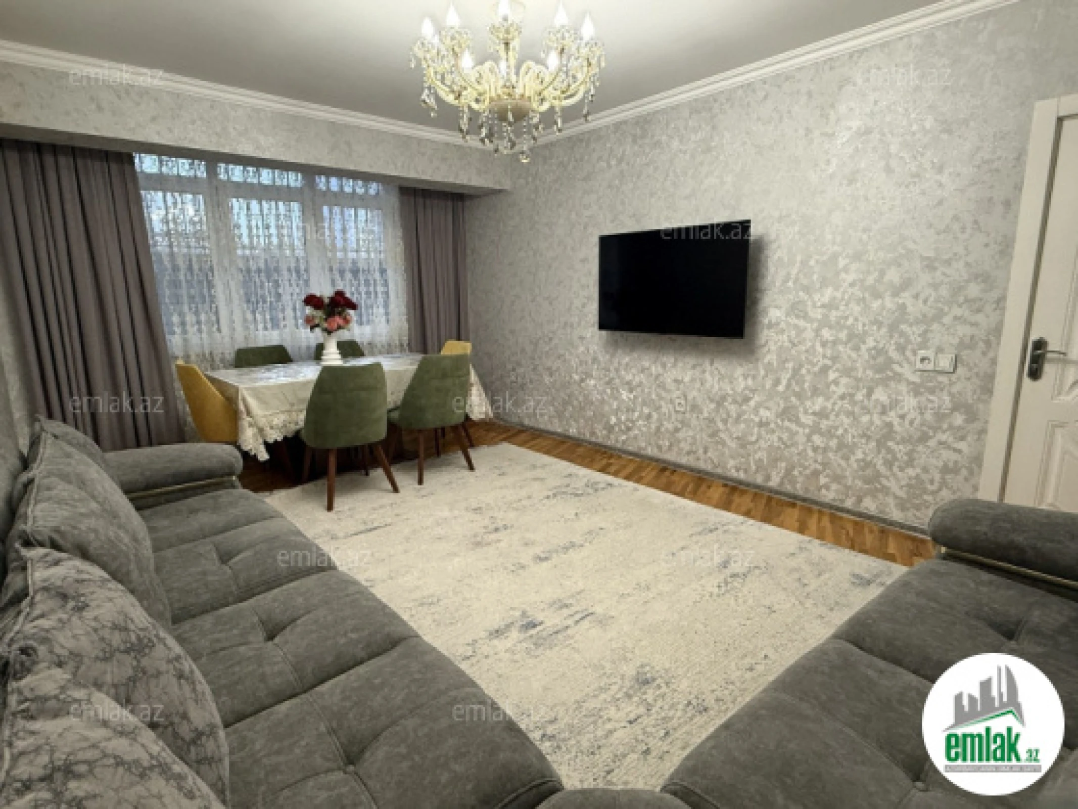 Satılır 3 otaqlı yeni tikili 100 m²