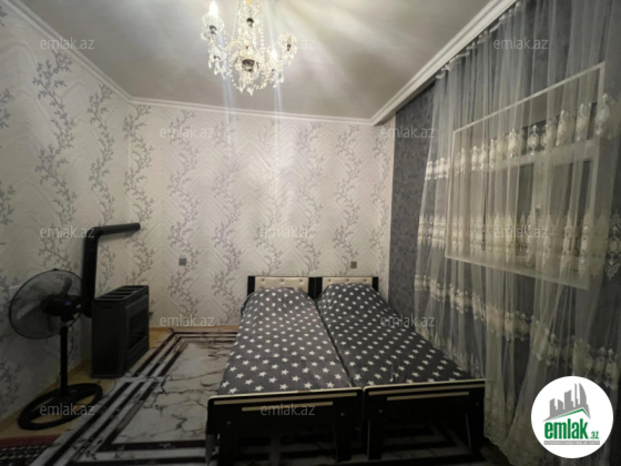 Satılır 1 otaqlı həyət evi 50 m²