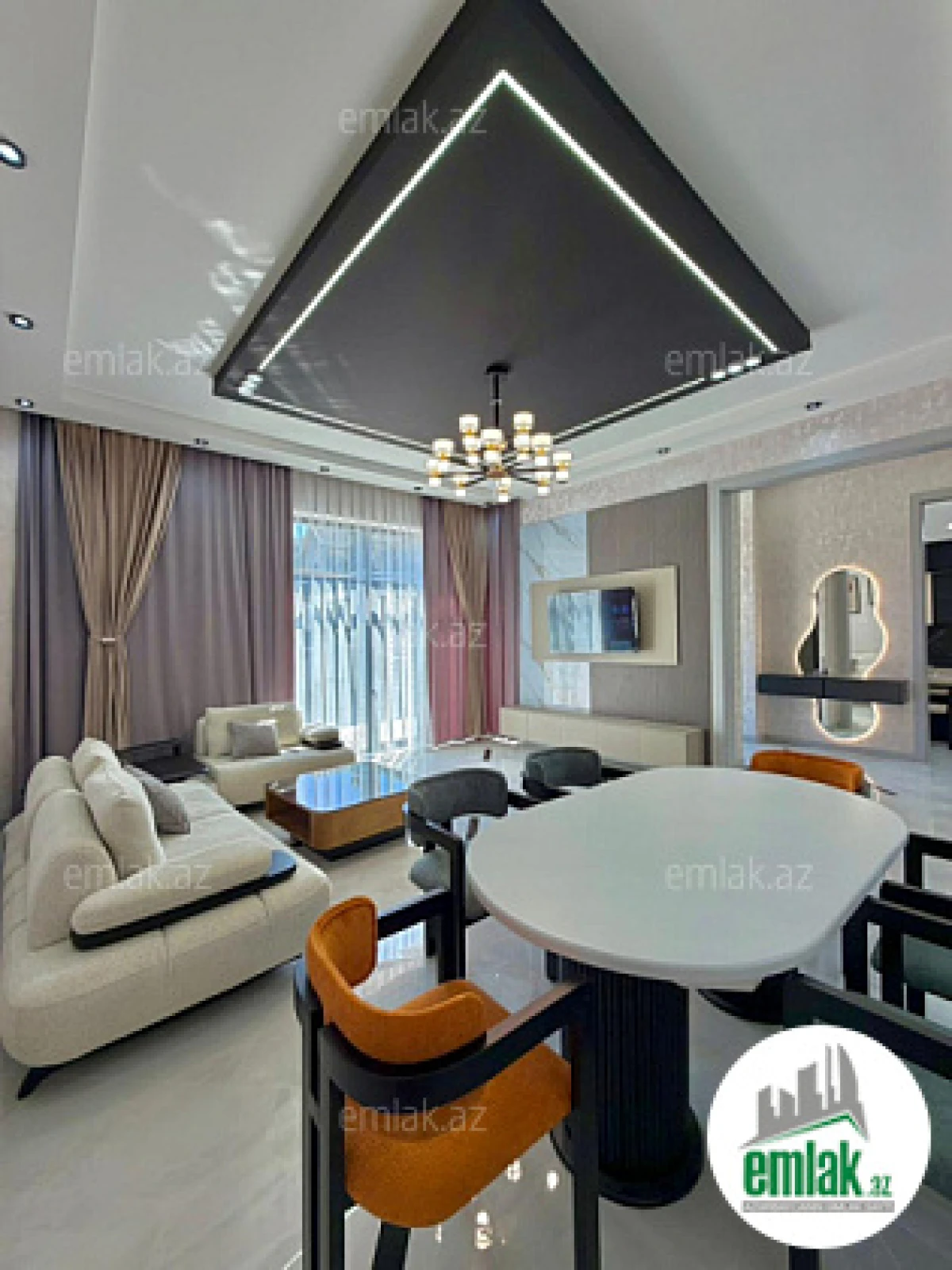 Satılır 4 otaqlı mənzil 170 m²