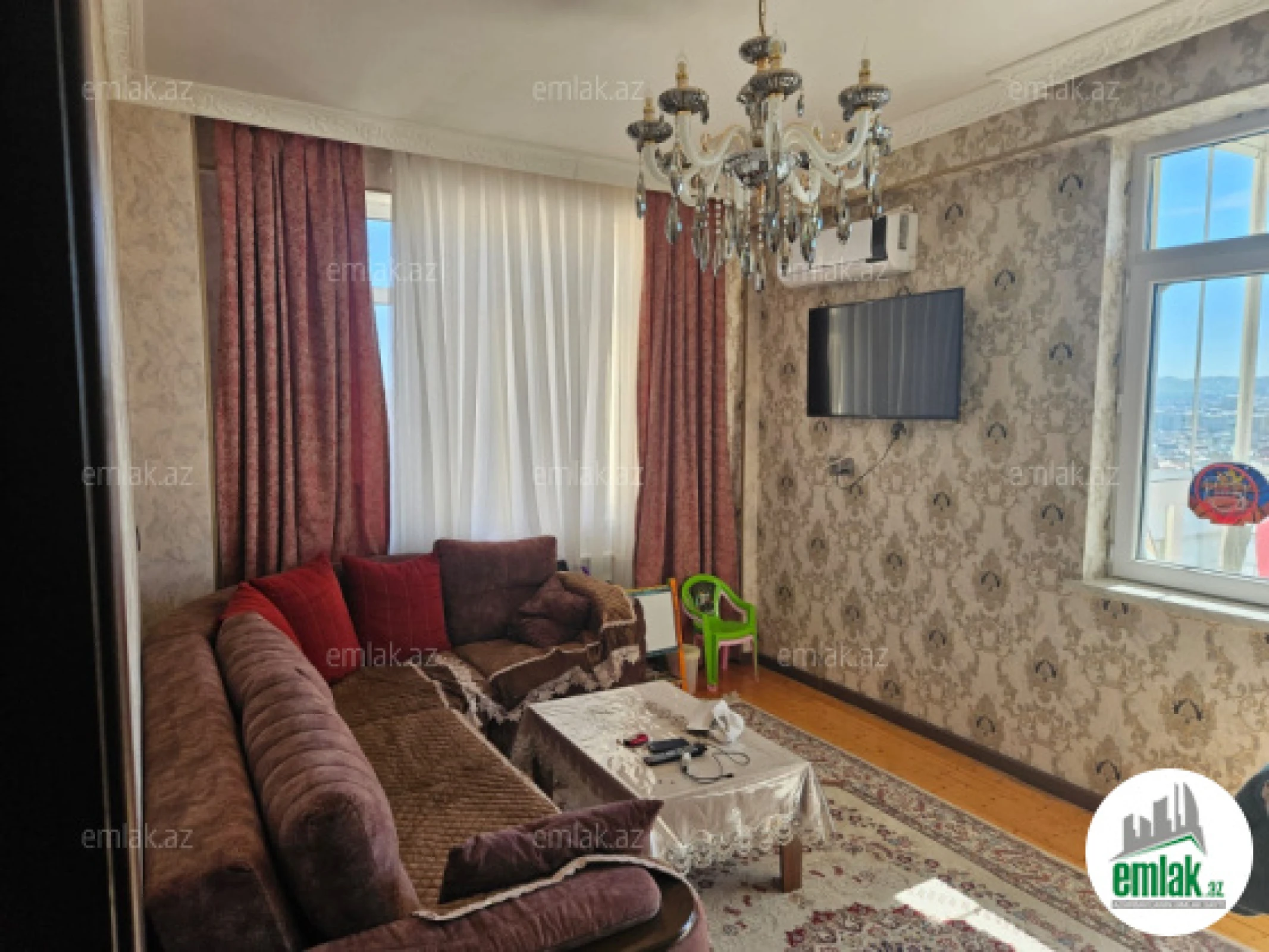 Satılır 2 otaqlı yeni tikili 57 m²