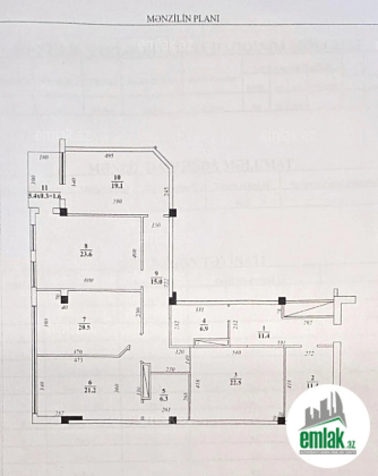 Satılır 4 otaqlı yeni tikili 175 m²