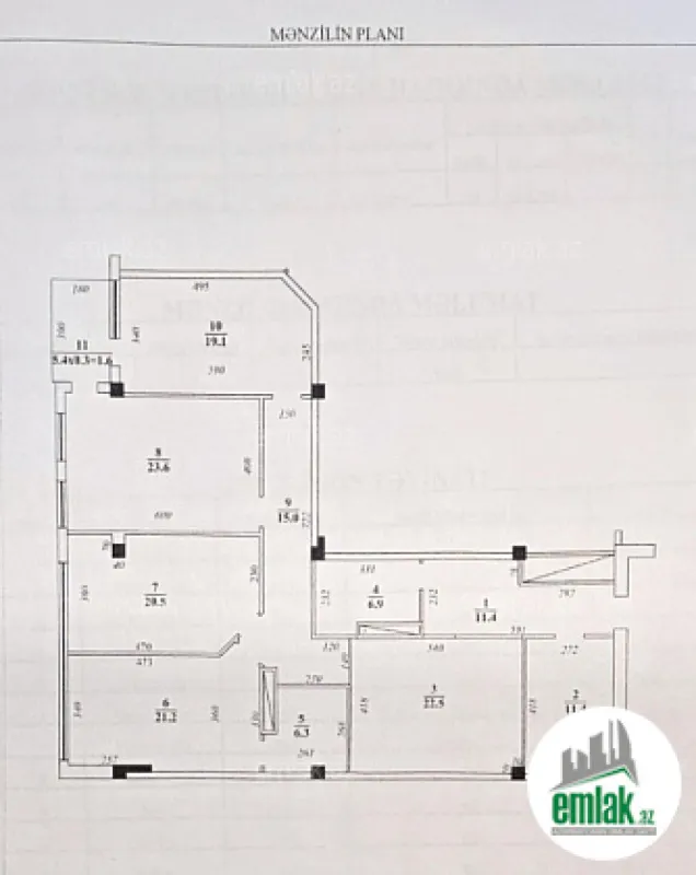 Satılır 4 otaqlı yeni tikili 175 m²
