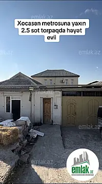 Satılır 6 otaqlı həyət evi 260 m² — Bakı 6 otaq 260.00 m²