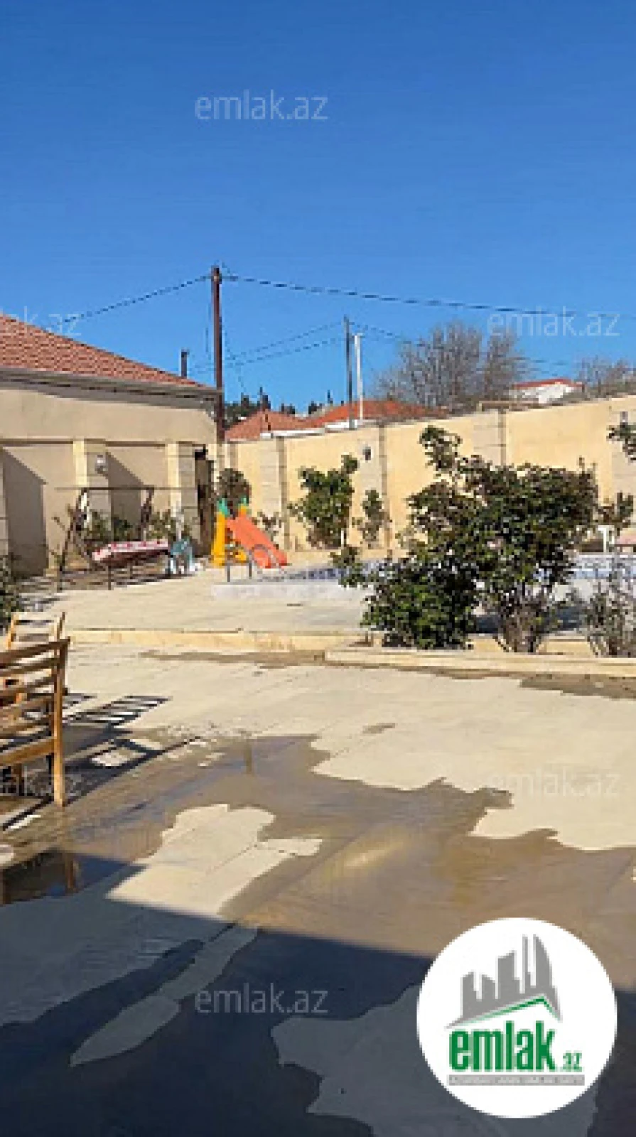 Satılır 3 otaqlı həyət evi 100 m²