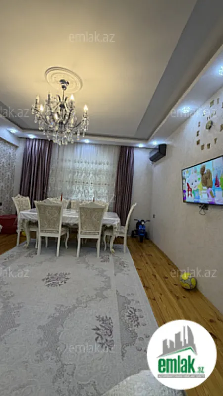 Satılır 2 otaqlı yeni tikili 74 m²