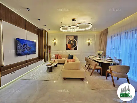 Satılır 4 otaqlı mənzil 120 m²