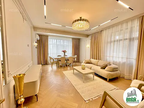 Satılır 3 otaqlı yeni tikili 118 m² — Bakı 3 otaq 118.00 m²