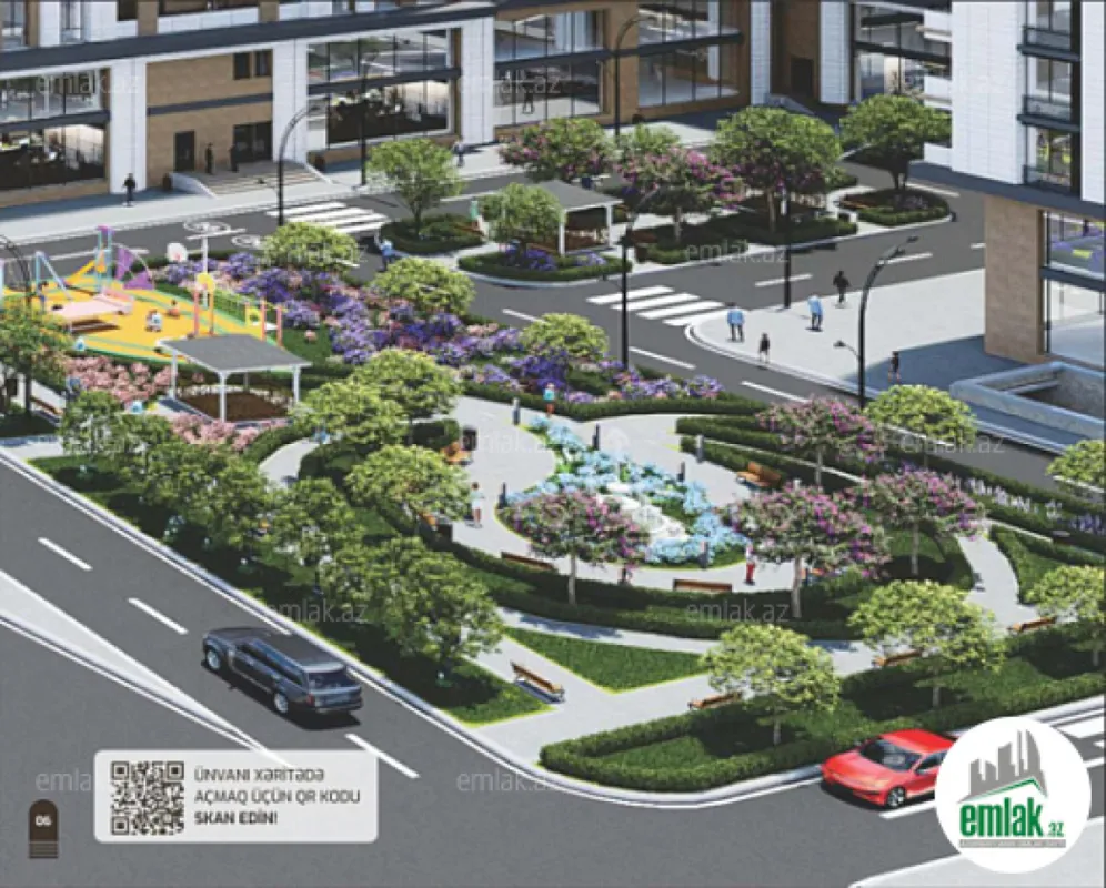 Satılır 2 otaqlı yeni tikili 53.4 m²