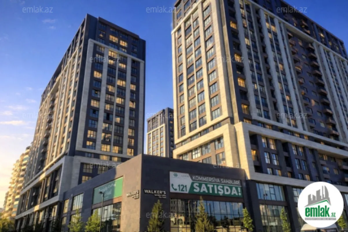 Satılır 2 otaqlı yeni tikili 65 m²