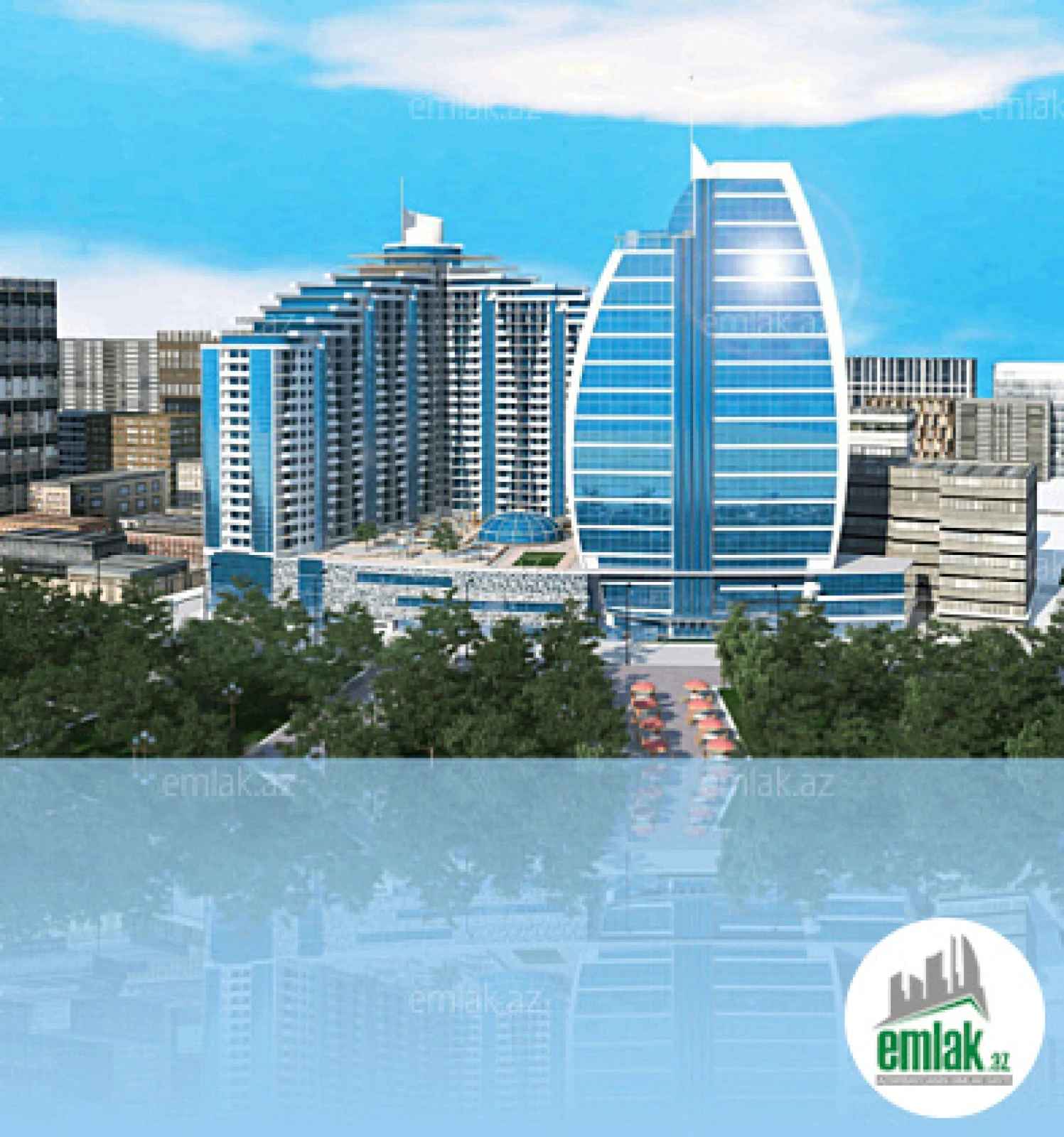 Satılır 4 otaqlı yeni tikili 250.5 m²