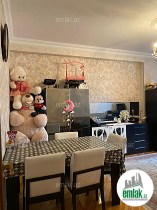 Satılır 3 otaqlı yeni tikili 90 m² — Bakı 3 otaq 90.00 m²