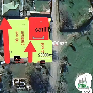 Satılır torpaq sahəsi 14 m² — Bakı 14.00 m²