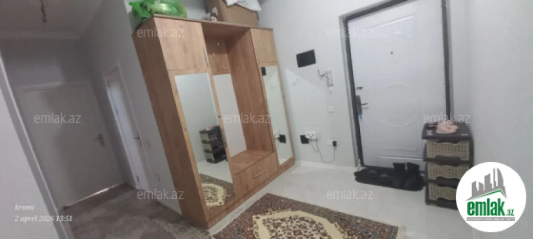 Satılır 2 otaqlı yeni tikili 91 m²