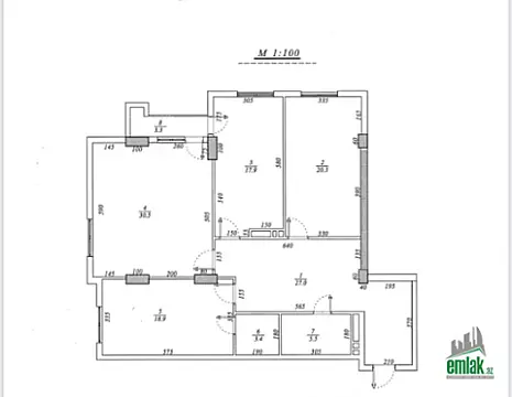 Satılır 3 otaqlı yeni tikili 134 m² — Bakı 3 otaq 134.00 m²