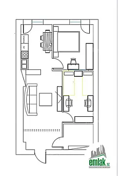 Satılır 3 otaqlı yeni tikili 68 m² — Bakı 3 otaq 68.00 m²
