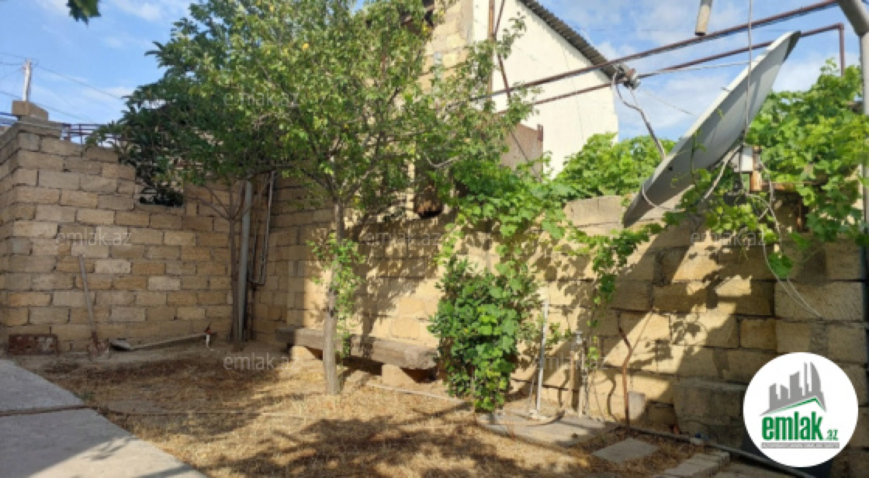 Satılır 3 otaqlı həyət evi 60 m²