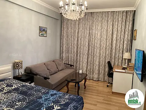 Satılır 1 otaqlı yeni tikili 45 m² — Bakı 1 otaq 45.00 m²