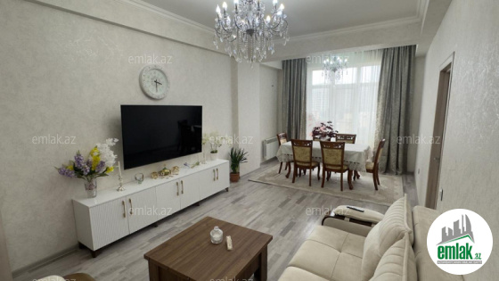 Satılır 3 otaqlı yeni tikili 126 m² — Bakı 3 otaq 126.00 m²