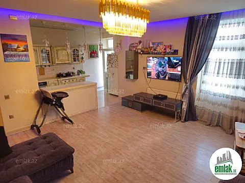 Satılır 3 otaqlı yeni tikili 129 m² — Bakı 3 otaq 129.00 m²