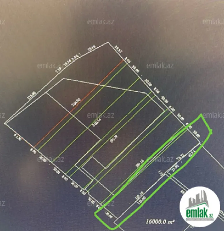 Satılır torpaq sahəsi 3 m²