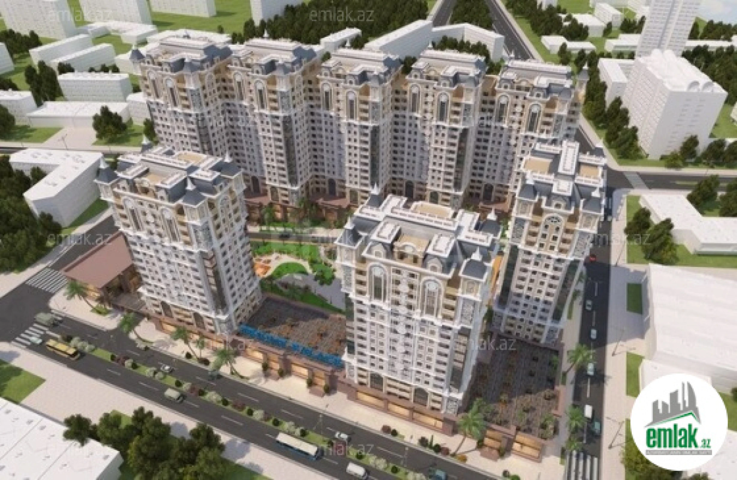 Satılır 3 otaqlı yeni tikili 115 m²