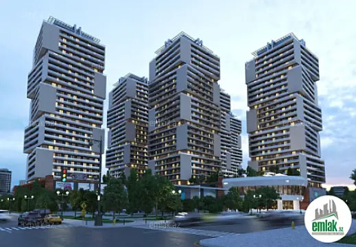 Satılır 3 otaqlı yeni tikili 105 m² — Bakı 3 otaq 105.00 m²