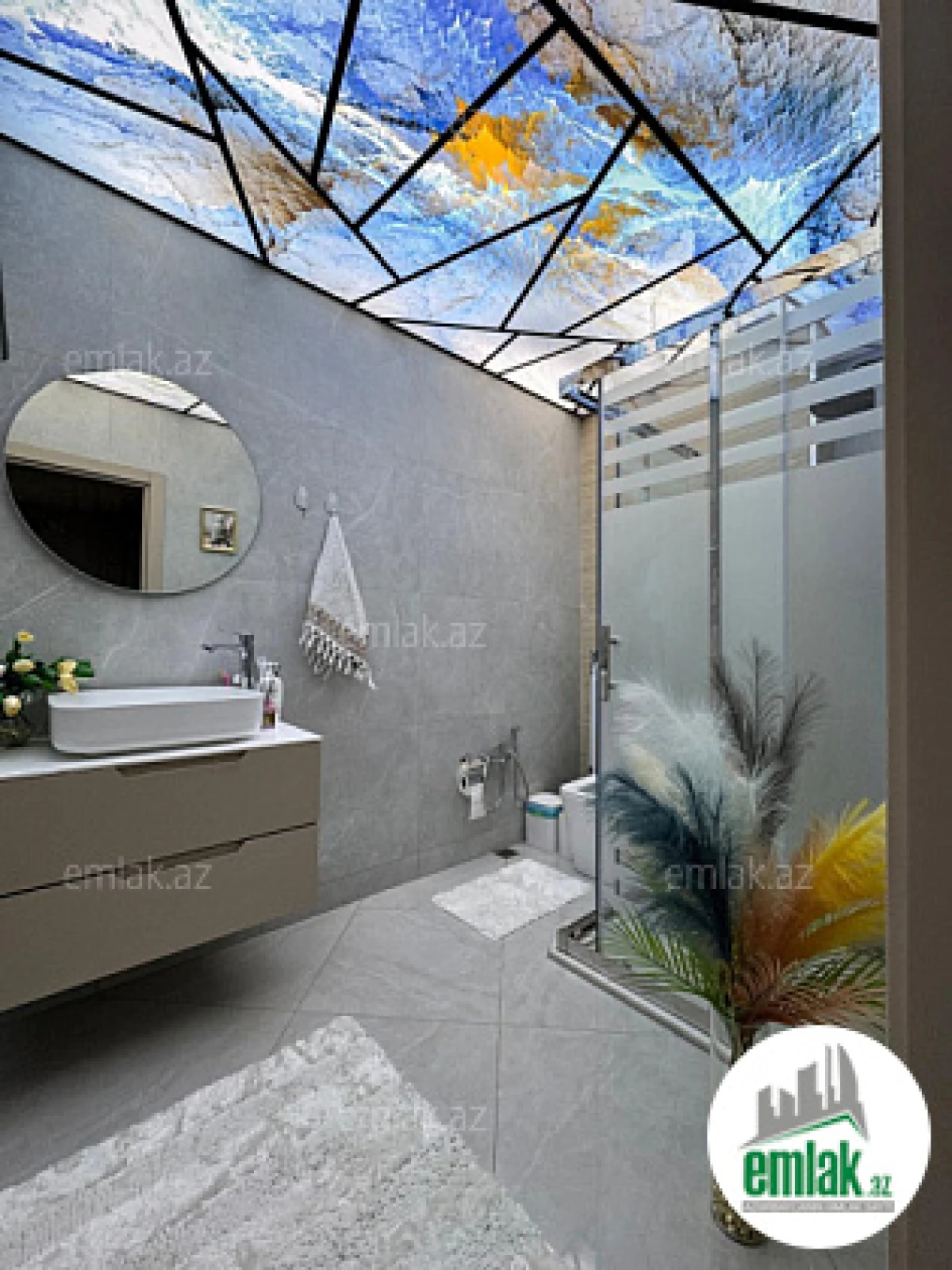 Satılır 2 otaqlı yeni tikili 87 m²