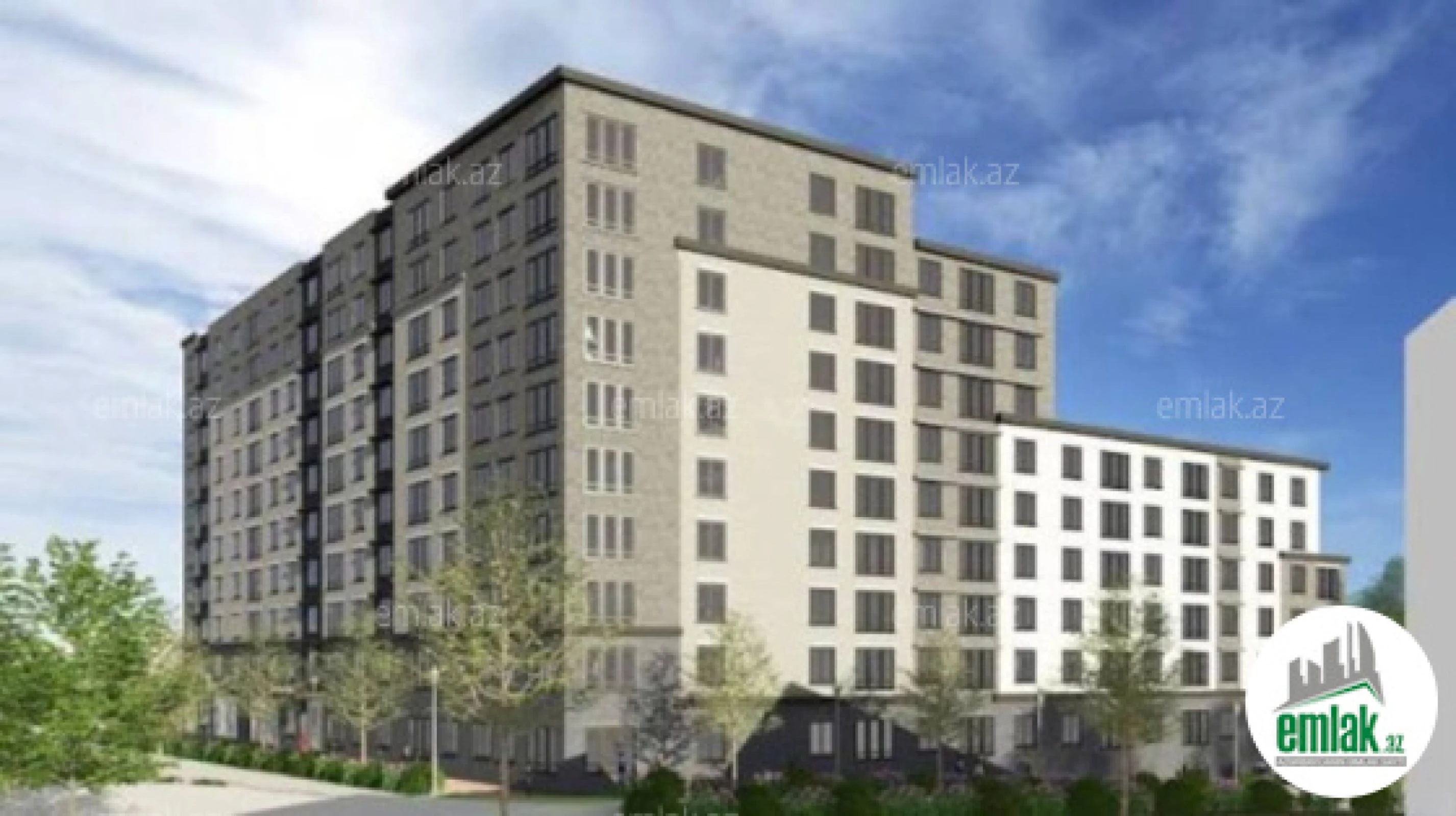 Satılır 2 otaqlı yeni tikili 51 m²