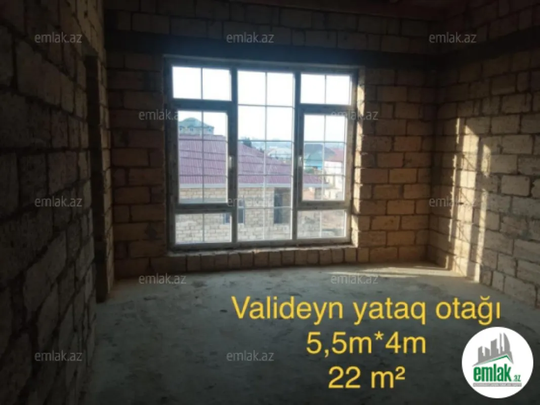 Satılır 4 otaqlı həyət evi 185 m²
