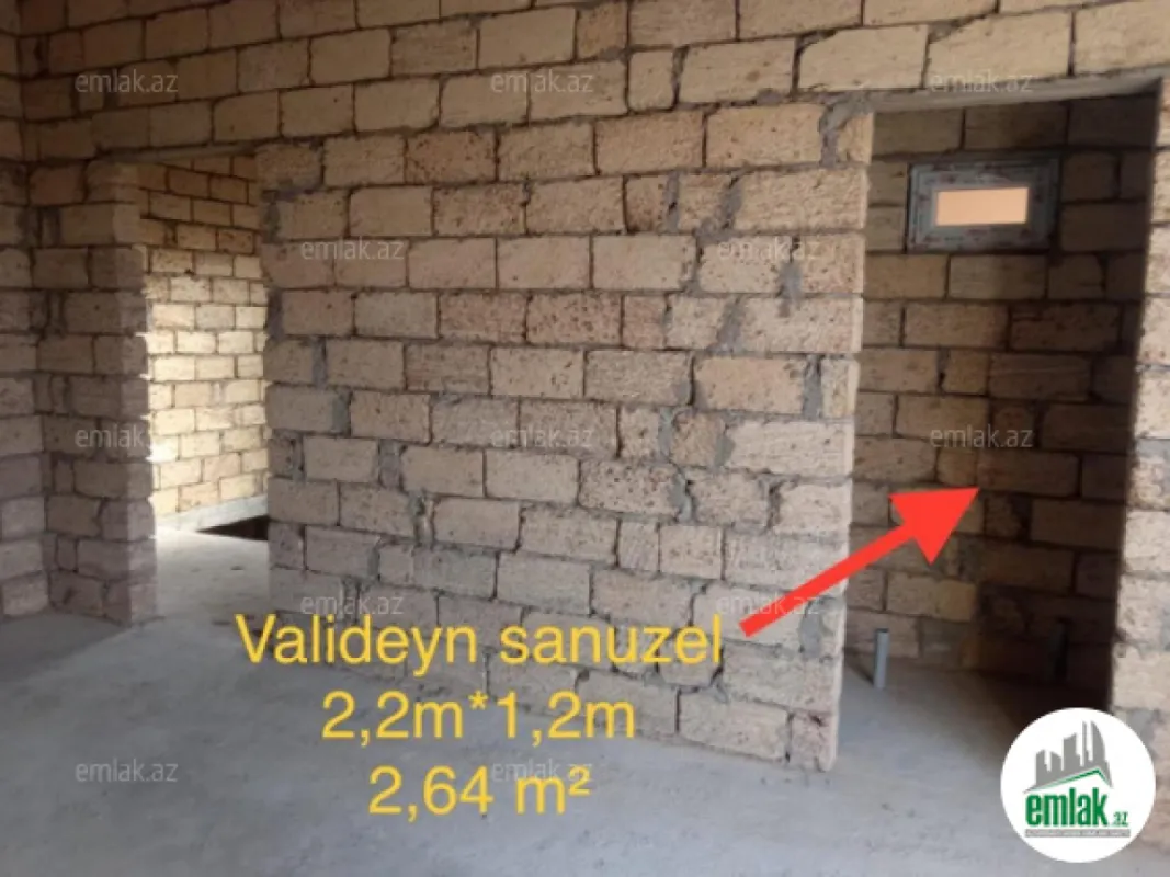 Satılır 4 otaqlı həyət evi 185 m²