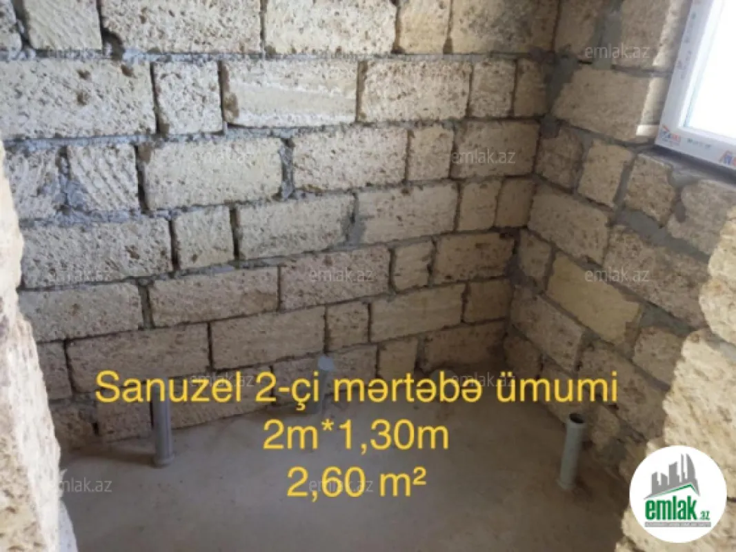 Satılır 4 otaqlı həyət evi 185 m²