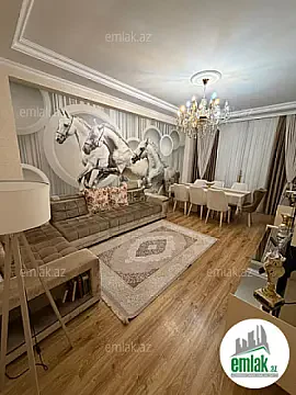 Satılır 3 otaqlı yeni tikili 123 m² — Bakı 3 otaq 123.00 m²
