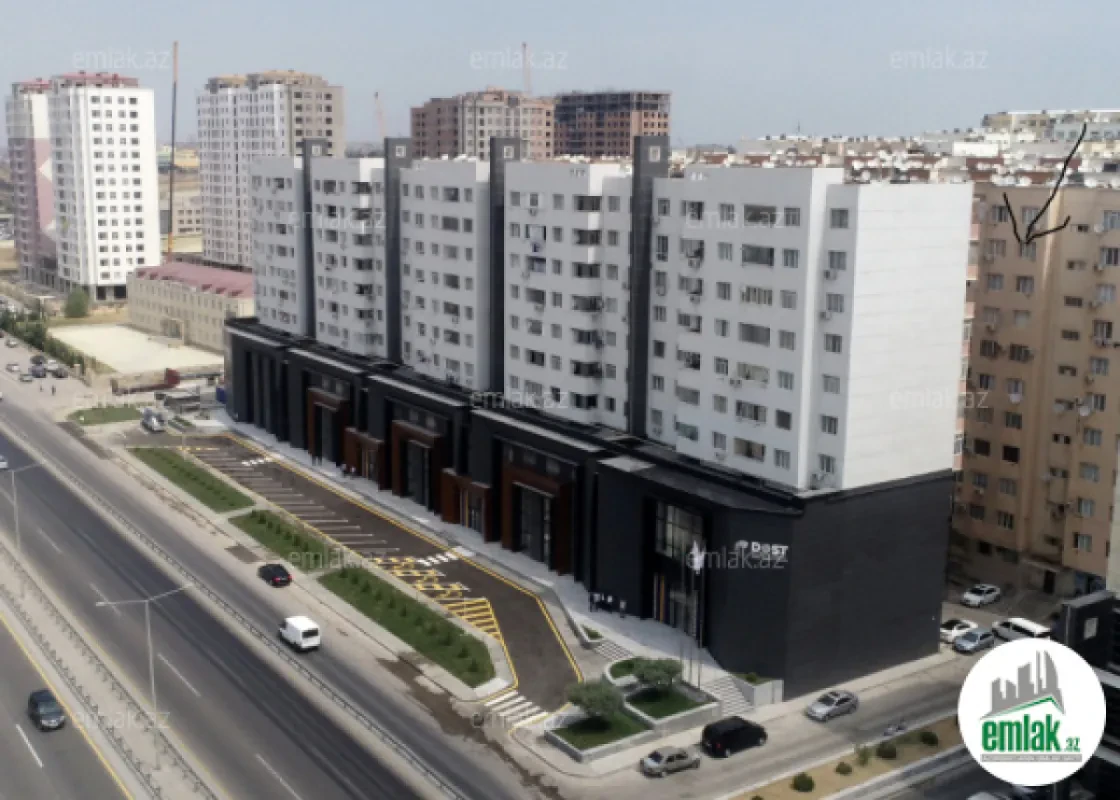 Satılır 2 otaqlı yeni tikili 37 m²