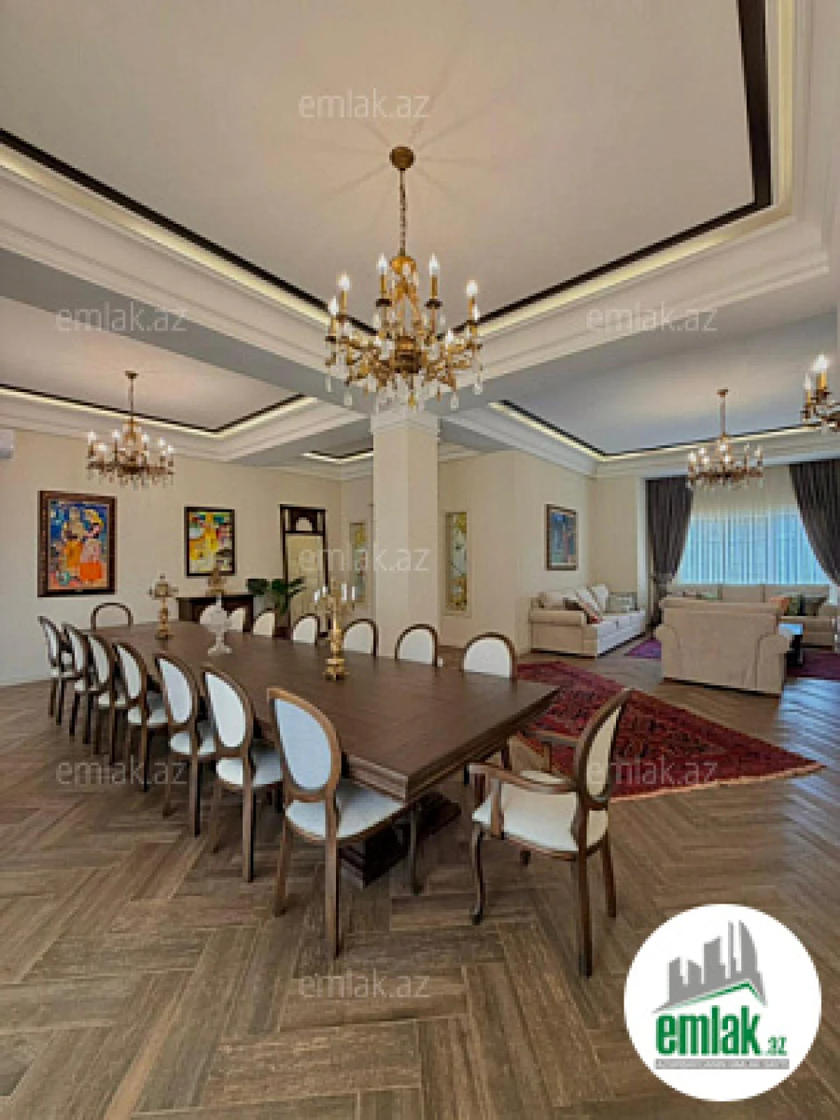 Satılır 5 otaqlı mənzil 420 m²