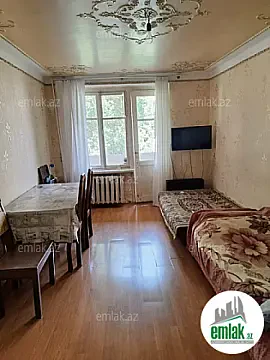 Satılır 2 otaqlı köhnə tikili 60 m² — Bakı 2 otaq 60.00 m²