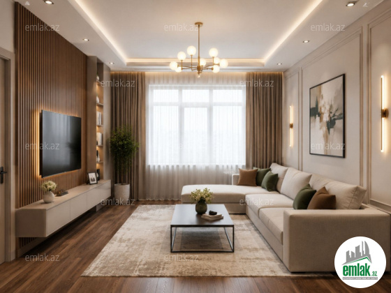 Satılır 4 otaqlı yeni tikili 145 m² — Bakı 4 otaq 145.00 m²