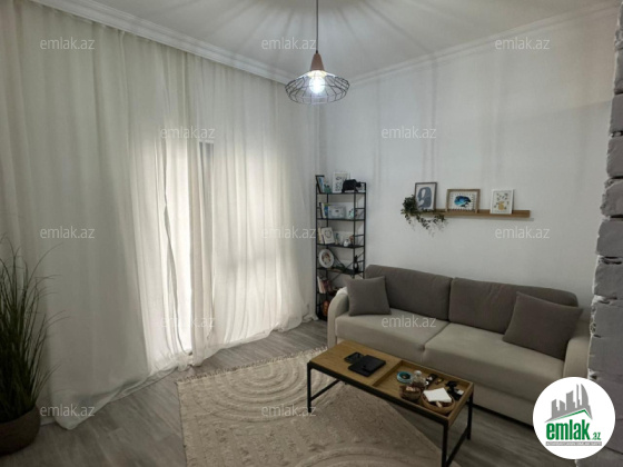 Satılır 2 otaqlı yeni tikili 50 m² — Bakı 2 otaq 50.00 m²