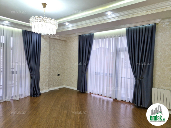 Satılır 3 otaqlı yeni tikili 120 m² — Bakı 3 otaq 120.00 m²