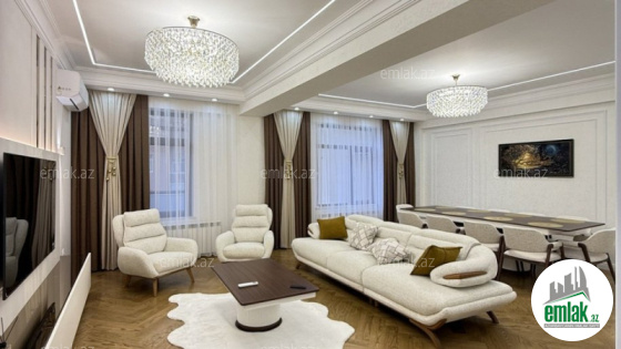 Satılır 4 otaqlı yeni tikili 210 m² — Bakı 4 otaq 210.00 m²