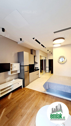 Satılır 1 otaqlı yeni tikili 50 m² — Bakı 1 otaq 50.00 m²