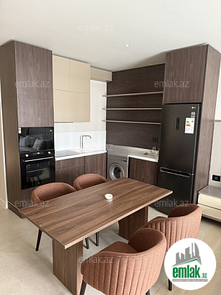 Satılır 1 otaqlı yeni tikili 57 m² — Bakı 1 otaq 57.00 m²
