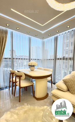 Satılır 3 otaqlı yeni tikili 105 m² — Bakı 3 otaq 105.00 m²