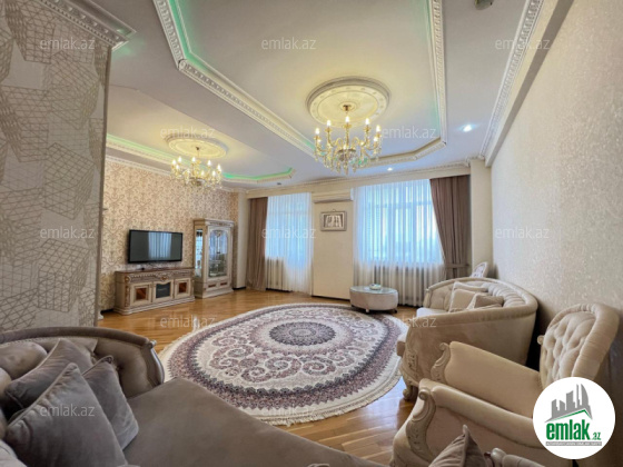 Satılır 3 otaqlı yeni tikili 180 m² — Bakı 3 otaq 180.00 m²
