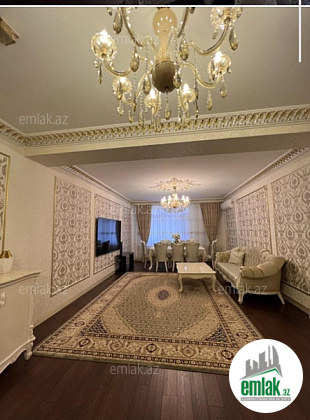 Satılır 4 otaqlı yeni tikili 215 m² — Bakı 4 otaq 215.00 m²
