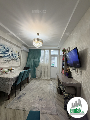 Satılır 3 otaqlı yeni tikili 54 m² — Bakı 3 otaq 54.00 m²