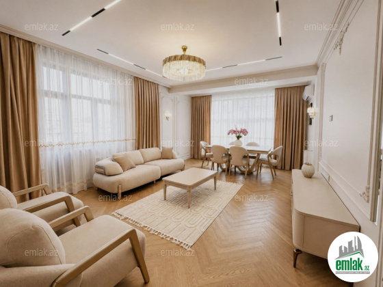 Satılır 3 otaqlı yeni tikili 112 m² — Bakı 3 otaq 112.00 m²