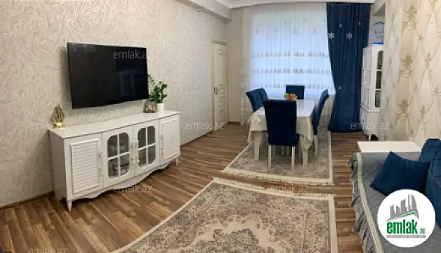 Satılır 3 otaqlı yeni tikili 95 m² — Bakı 3 otaq 95.00 m²