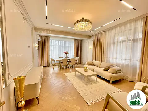 Satılır 3 otaqlı yeni tikili 120 m² — Bakı 3 otaq 120.00 m²